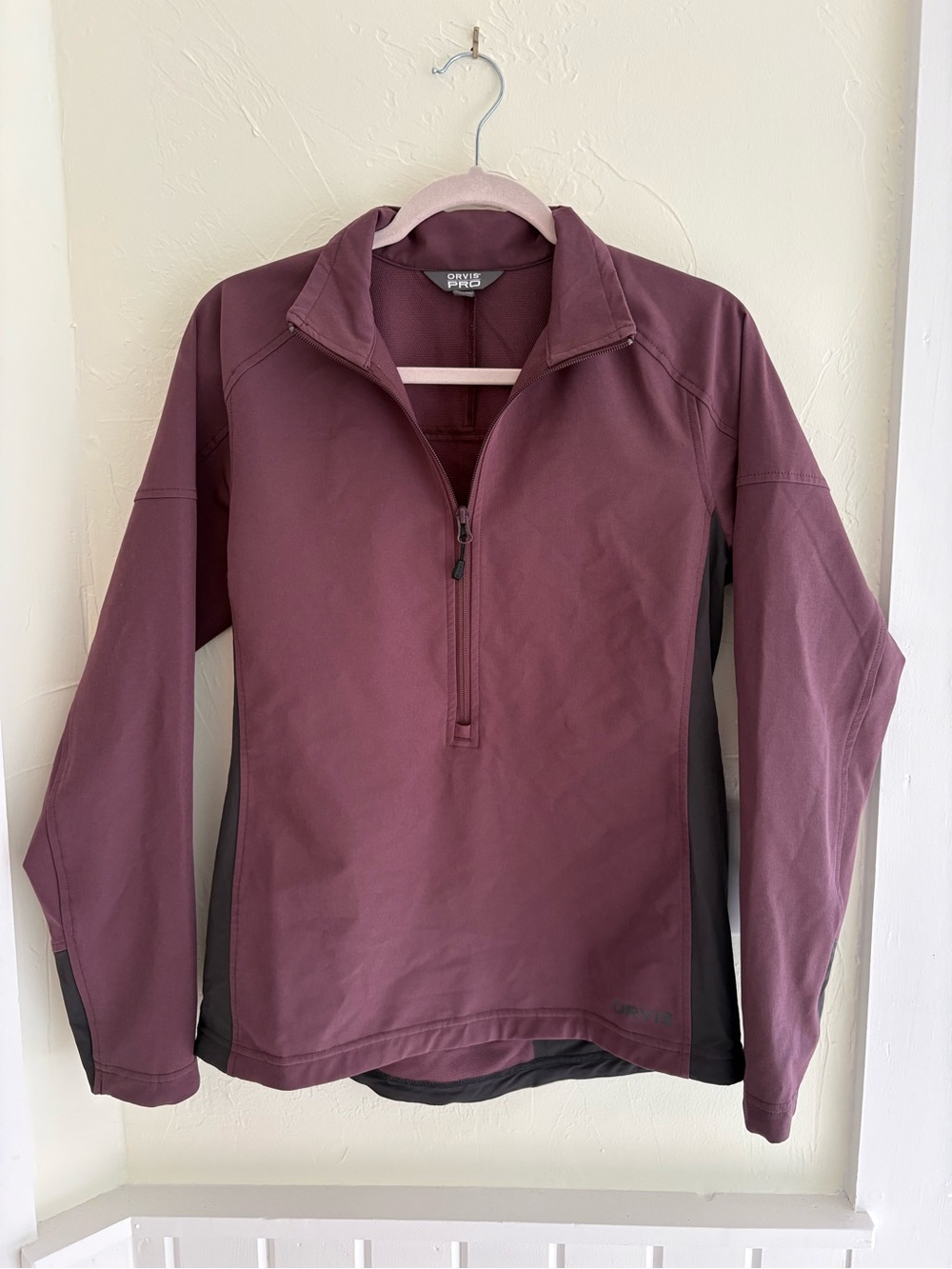 Orvis Pro Women’s Half-Zip Pullover Sweater - Plum